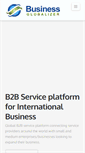 Mobile Screenshot of bizglobalizer.com